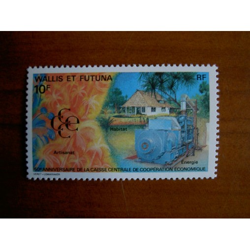 Wallis et Futuna 419 ** luxe sans charnière  1991