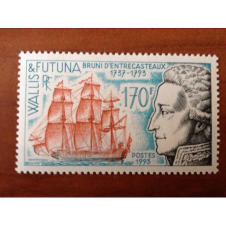 Wallis et Futuna 453 ** luxe sans charnière Amiral Bruni 1993