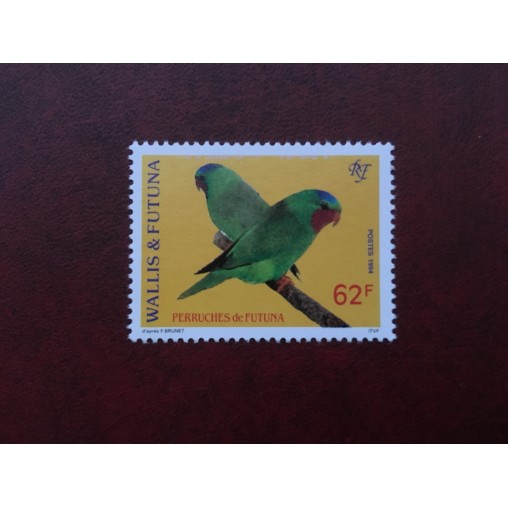 Wallis et Futuna 471 ** luxe sans charnière Oiseau Perruche 1994