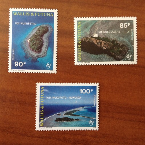 Wallis et Futuna 473-475 ** luxe sans charnière Ile 1995