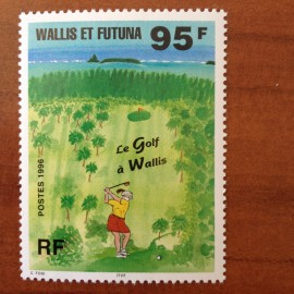 Wallis et Futuna 486 ** luxe sans charnière Golf wallis 1996