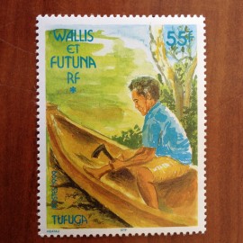 Wallis et Futuna 533 ** luxe sans charnière tufuga pirogue 1999