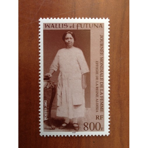 Wallis et Futuna 566 ** luxe sans charnière Reine Aloisia 2002