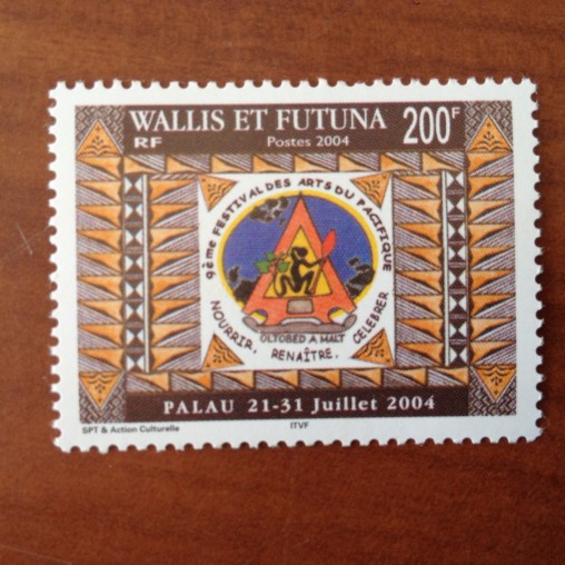 Wallis et Futuna 624 ** luxe sans charnière art a Palau 2004