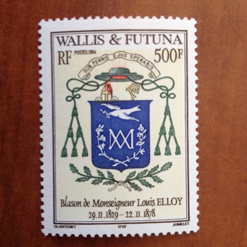 Wallis et Futuna 626 ** luxe sans charnière Blason eveque Elloy 2004