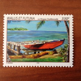Wallis et Futuna 632 ** luxe sans charnière Pirogue 2005