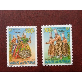 Wallis et Futuna 689-690 ** luxe sans charnière Danse 2007