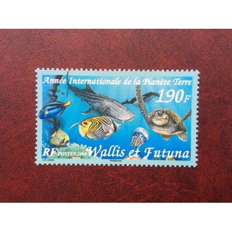 Wallis et Futuna 694 ** luxe sans charnière meduse baleine tortue 2008