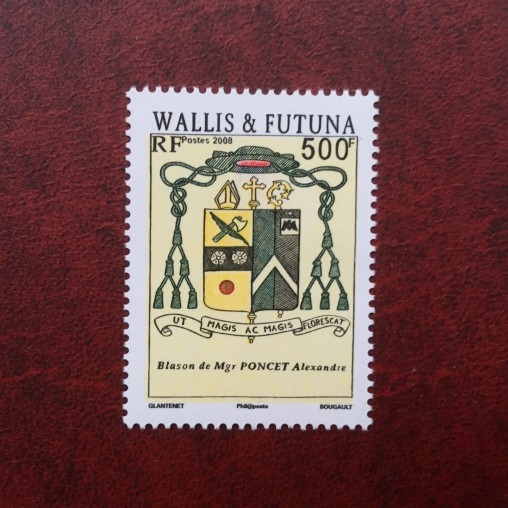 Wallis et Futuna 706 ** luxe sans charnière Blason Poncet 2008
