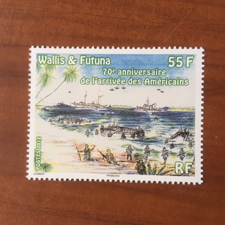 Wallis et Futuna 768 ** luxe sans charnière Debarquement de 1942 2012