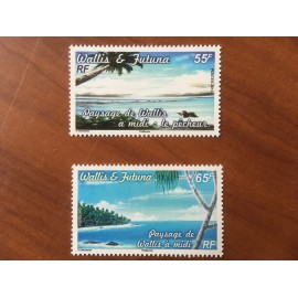 Wallis et Futuna 801-802 ** luxe sans charnière Paysage 2013
