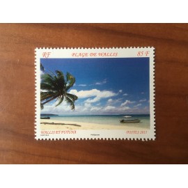 Wallis et Futuna 834 ** luxe sans charnière Plage de Wallis 2015