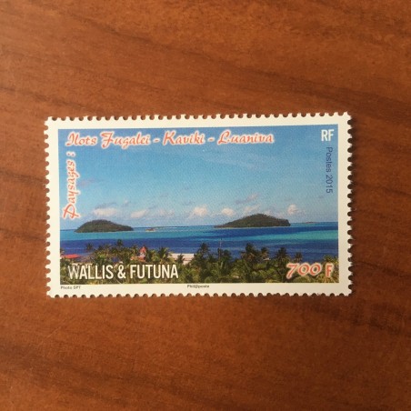 Wallis et Futuna 845 ** luxe sans charnière Ilots Fugalei 2015