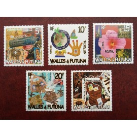 Wallis et Futuna 592-596d ** luxe sans charnière  2003