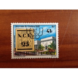 NOUVELLE CALEDONIE PA Num 217 ** MNH ANNEE 1981 Timbre sur timbre