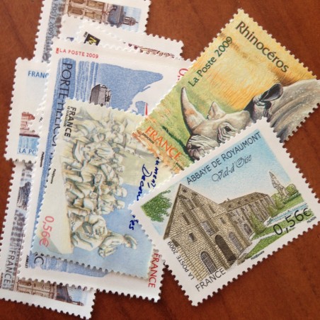 Sous Faciale	100 timbres à 	0,56	Euro	soit	56 €