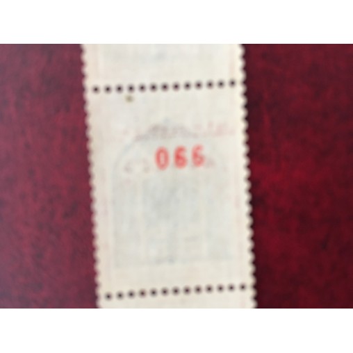 France 1469a ** Armoirie numero rouge Variété  en 1966