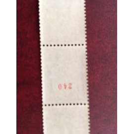 France 1536b ** Cheffer numero rouge  roulette en 1967