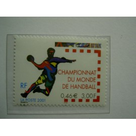 France 3367 ** Handball  en 2001