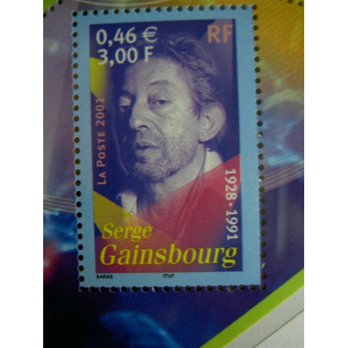 France 3393 ** S Gainsbourg  en 2001
