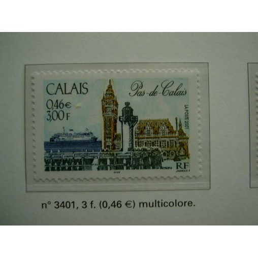 France 3401 ** Calais  en 2001