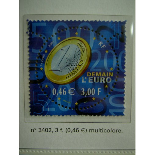France 3402 ** Piece  en 2001