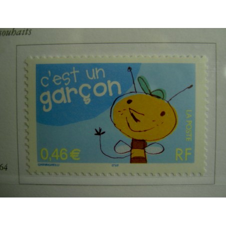 France 3464 ** Garçon  en 2002