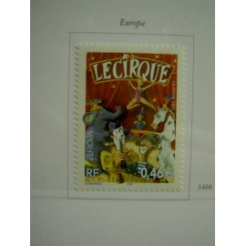 France 3466 ** Cirque elephant  en 2002