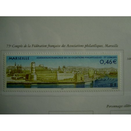 France 3489 ** Marseille  en 2002