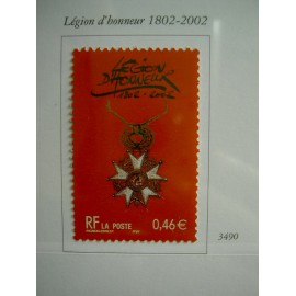France 3490 ** Legion honneur  en 2002