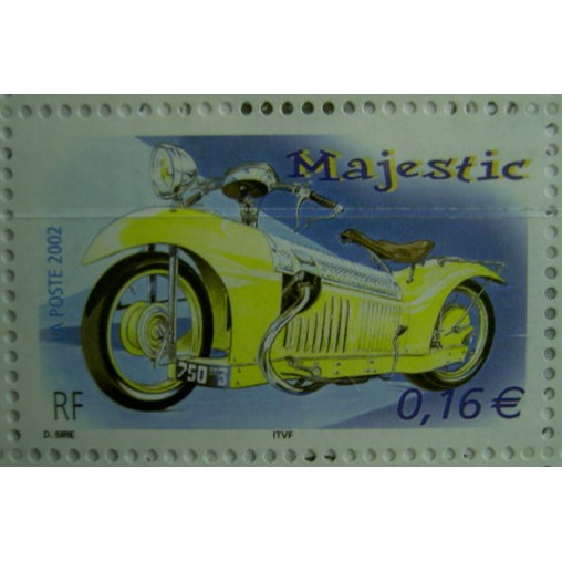France 3510 ** Moto Majestic en 2002
