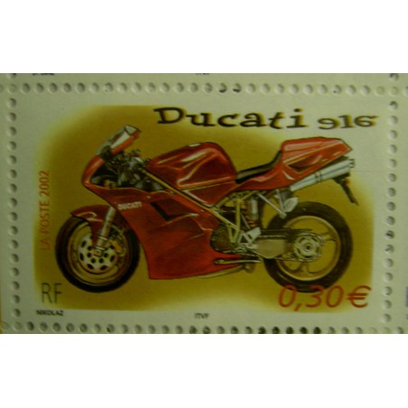 France 3516 ** Moto Ducatti en 2002