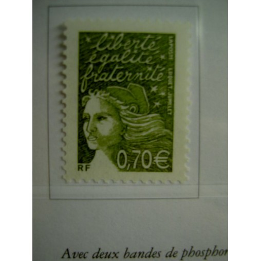 France 3571 ** marianne  0,70 Luquet en 2003