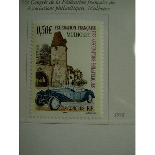 France 3576 ** Bugatti Mulhouse  en 2003