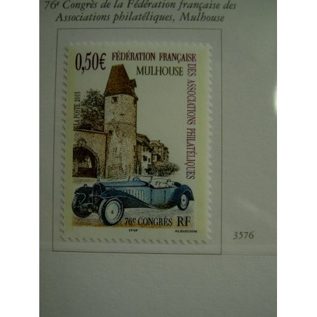 France 3576 ** Bugatti Mulhouse  en 2003