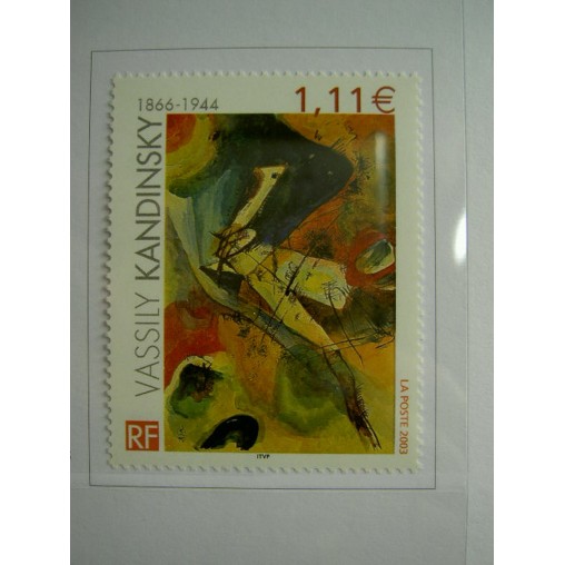 France 3585 ** Tableau Kandinsky  en 2003