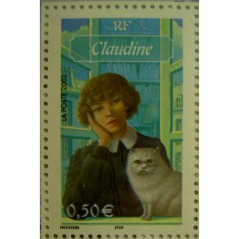 France 3590 ** Claudine Chat  en 2003