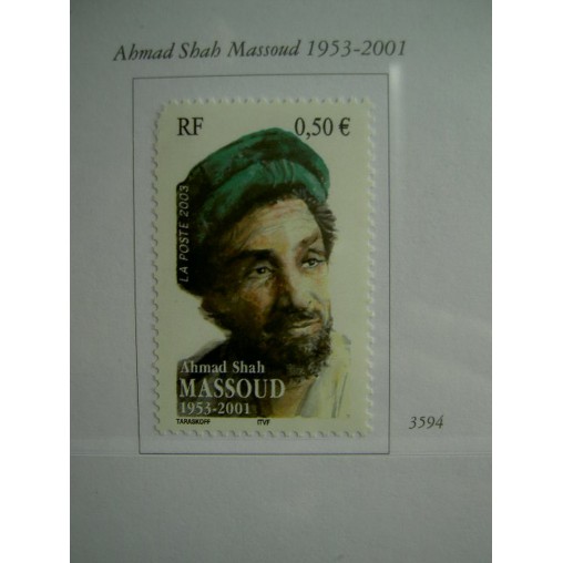 France 3594 ** Massoud  en 2003