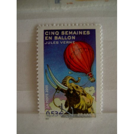 France 3789 ** Jules Vernes Ballon elephant en 2005
