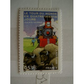 France 3793 ** Jules Vernes bison locomotive en 2005