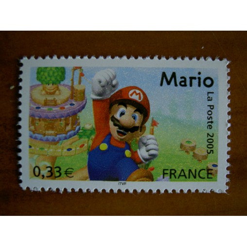 France 3847 ** Mario le plombier  en 2005