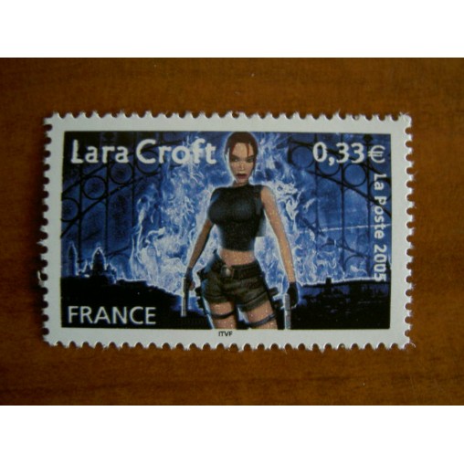 France 3850 ** Lara Croft  en 2005