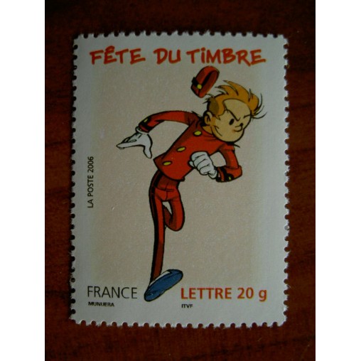France 3877 ** Fete du timbre  Spirou en 2006
