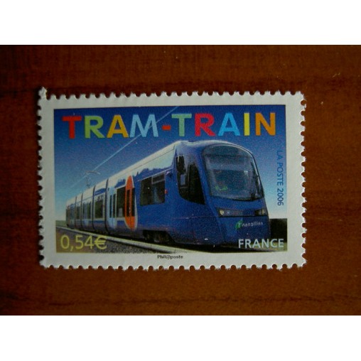 France 3985 ** tramway train  en 2006
