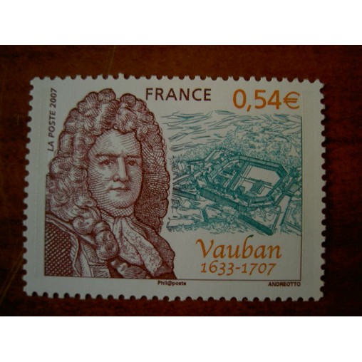 France 4031 ** de Vauban maréchal de France Mont Louis  en 2007