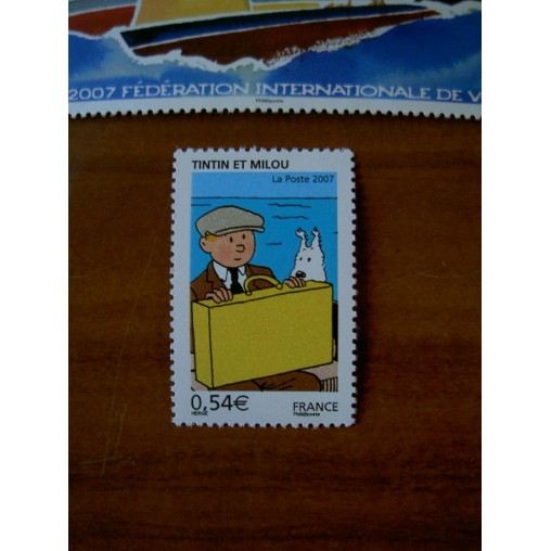 France 4051 ** Tintin  en 2007