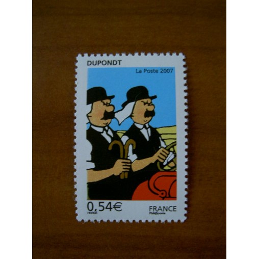 France 4054 ** Tintin dupond en 2007