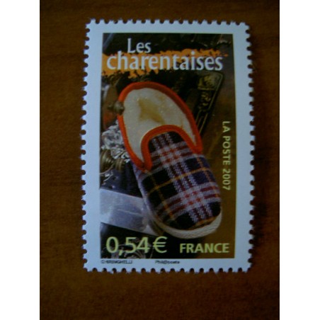 France 4102 ** Pantoufle Charente  en 2007