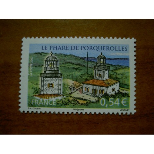 France 4116 ** Phare Leuchtturm Porquelrolles en 2007