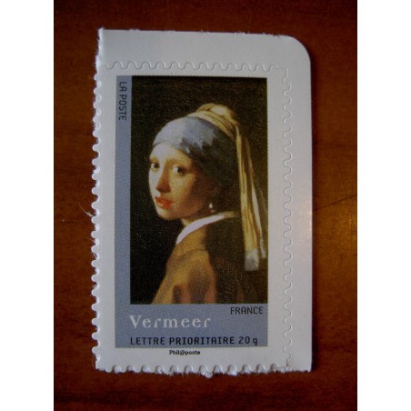 France 4134 ** Tableau  Jan Vermeer en 2008